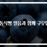 냉동식빵 얼음과 함께 구우면?