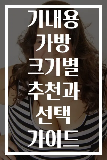 기내용 가방 크기별 추천과 선택 가이드