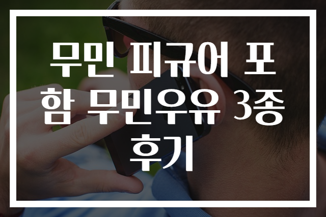 무민 피규어 포함 무민우유 3종 후기
