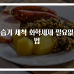 가습기 세척 화학세제 필요없는 법