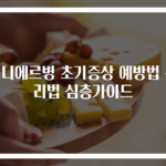 메니에르병 초기증상 예방법 관리법 심층가이드