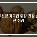 미주신경 자극법 위장 건강 솔루션 정리