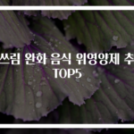 속쓰림 완화 음식 위영양제 추천 TOP5
