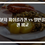 저분자 피쉬콜라겐 vs 일반콜라겐 비교