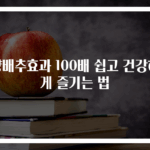 양배추효과 100배 쉽고 건강하게 즐기는 법