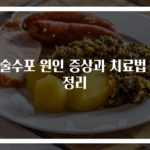 입술수포 원인 증상과 치료법 총정리
