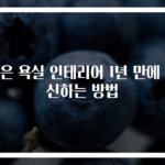 작은 욕실 인테리어 1년 만에 변신하는 방법