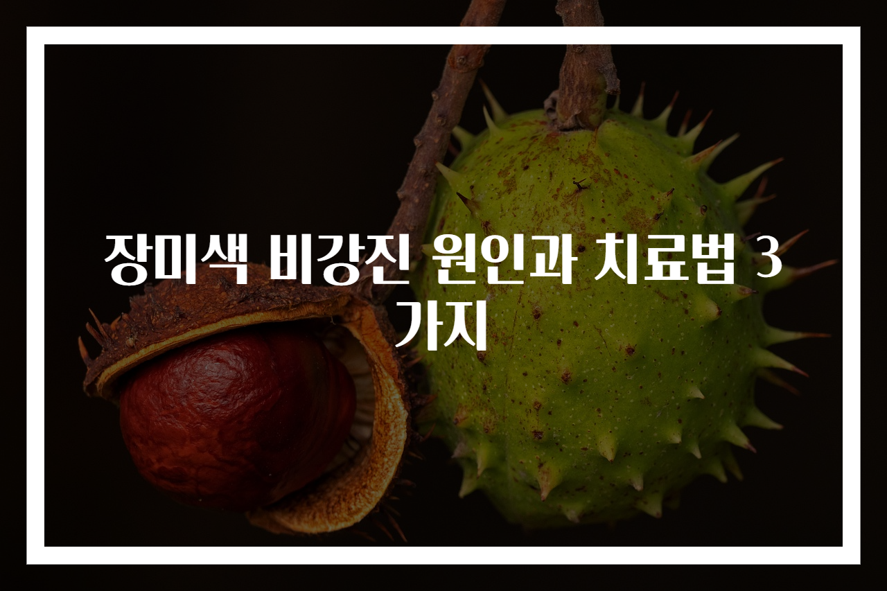 장미색 비강진 원인과 치료법 3가지
