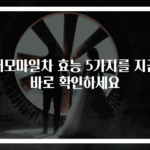 캐모마일차 효능 5가지를 지금 바로 확인하세요