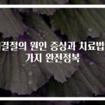 폐결절의 원인 증상과 치료법 5가지 완전정복