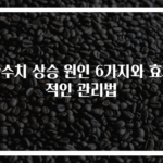 간수치 상승 원인 6가지와 효과적인 관리법