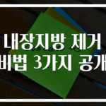 내장지방 제거 비법 3가지 공개