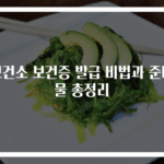 보건소 보건증 발급 비법과 준비물 총정리