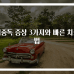 식중독 증상 3가지와 빠른 치료법