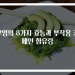 우엉의 8가지 효능과 부작용 카페인 함유량
