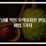 설날에 딱인 오색꼬지전 만들기 비법 3가지
