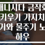 애니시다 금작화 키우기 가지치기와 물주기 노하우