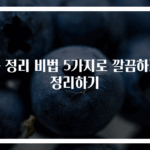 옷 정리 비법 5가지로 깔끔하게 정리하기