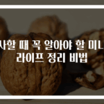 이사할 때 꼭 알아야 할 미니멀라이프 정리 비법