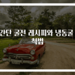 초간단 굴전 레시피와 냉동굴 세척법