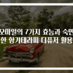 캐모마일의 7가지 효능과 숙면을 위한 향기테라피 디퓨저 활용법