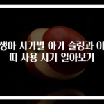 신생아 시기별 아기 슬링과 아기띠 사용 시기 알아보기