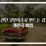 초간단 코인육수로 만드는 감자 계란국 비법