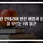현관 인테리어 반전 비법과 돈복을 부르는 1위 물건
