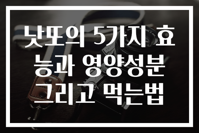 낫또의 5가지 효능과 영양성분 그리고 먹는법