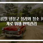 여름철 냉장고 정리와 청소 3단계로 위생 완벽관리